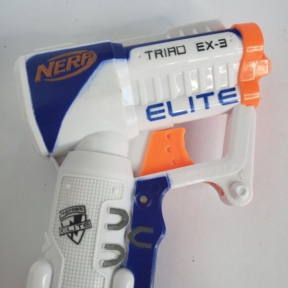Nerf N-Strike Elite Triad EX-3 Blaster Toy Gun - Picture 2 of 5